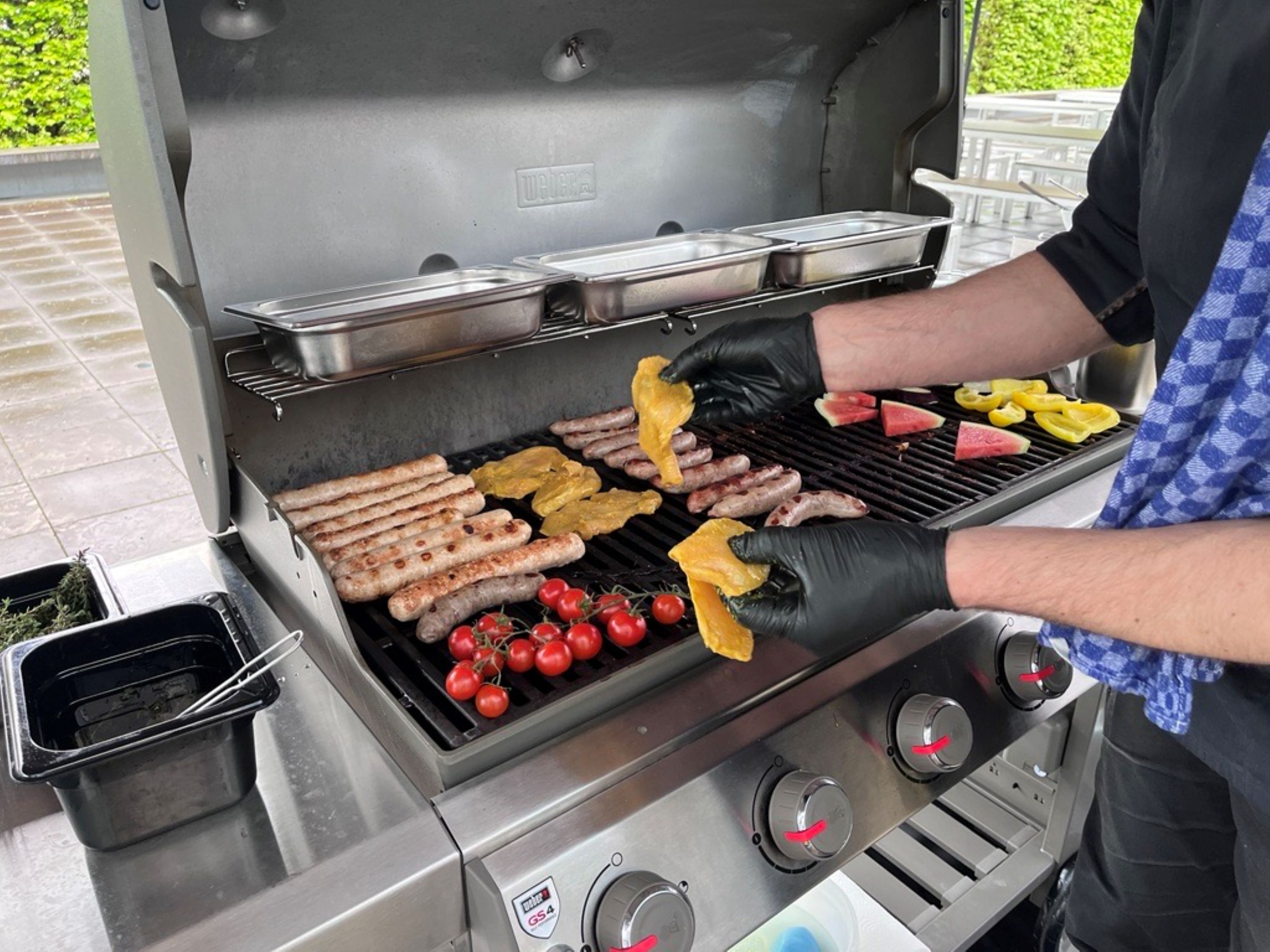 Grill-Lunch zum 40. Firmenjubiläum